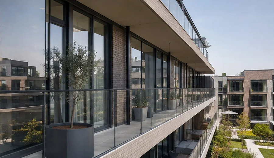 Edifício residencial com soluções corta-fogo para zonas comuns